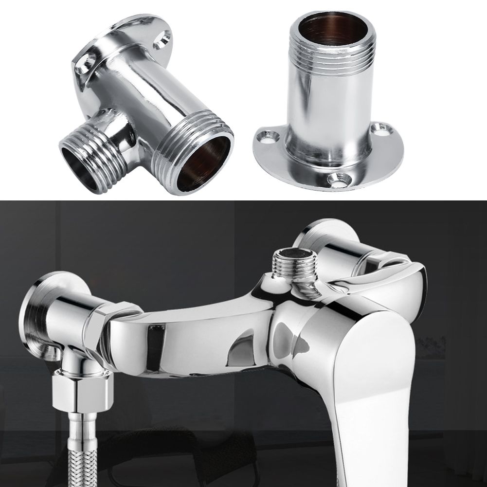 Inlet G1/2 Outlet G3/4 WallMounted Shower Head Faucet Adapter Bathroom Accessory view 9