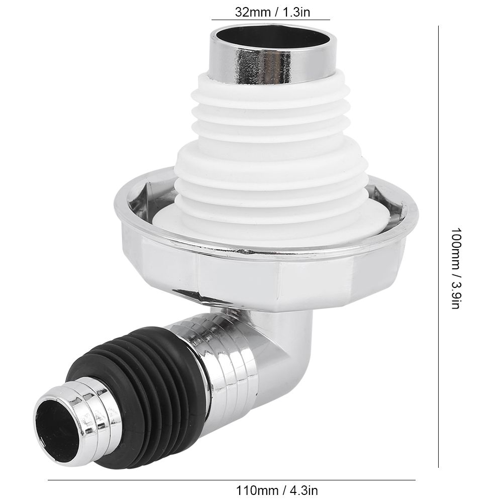 Washing Machine Floor Drain Joint PVC Chromeplate Sealing Floor Drain view 11