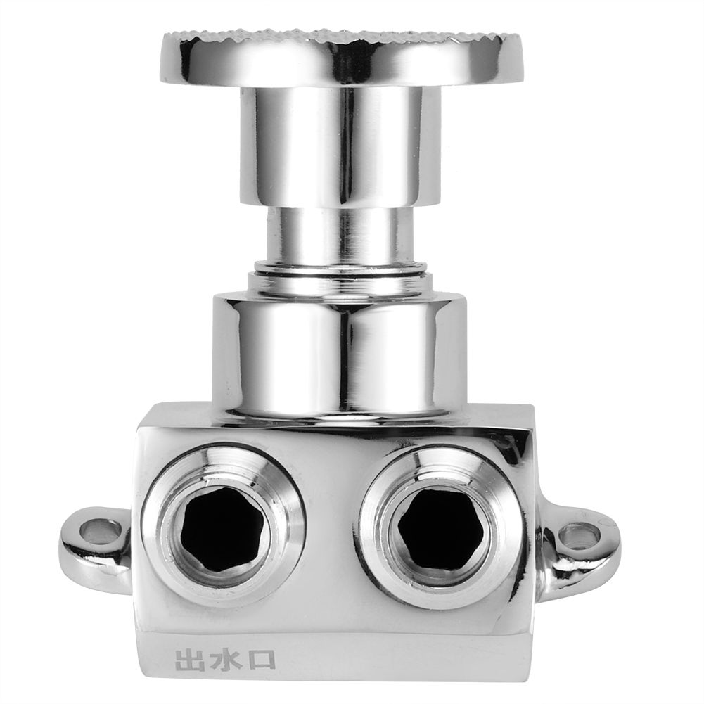 G1/2in Thread Copper Floor Foot Pedal Control Switch Valve Automatic Cold view 3