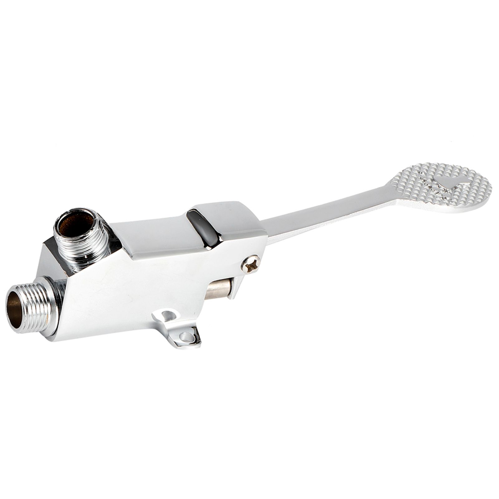 G1/2 Thread Floor Mount Foot Pedal Valve for Hospital Laboratory Factory Water view 7