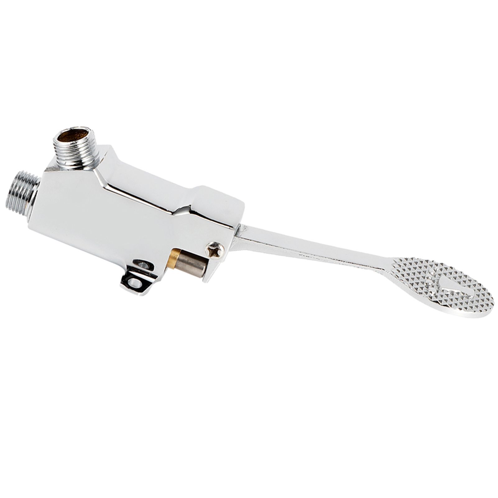G1/2 Thread Floor Mount Foot Pedal Valve for Hospital Laboratory Factory Water view 8