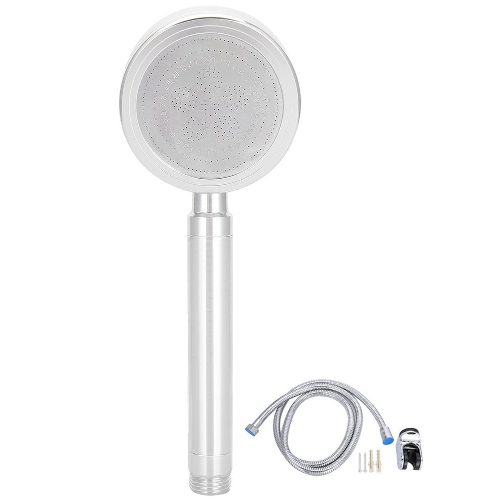 Handheld Shower Head with Hose Holder High Pressure Spray Head Kit for Home view 2