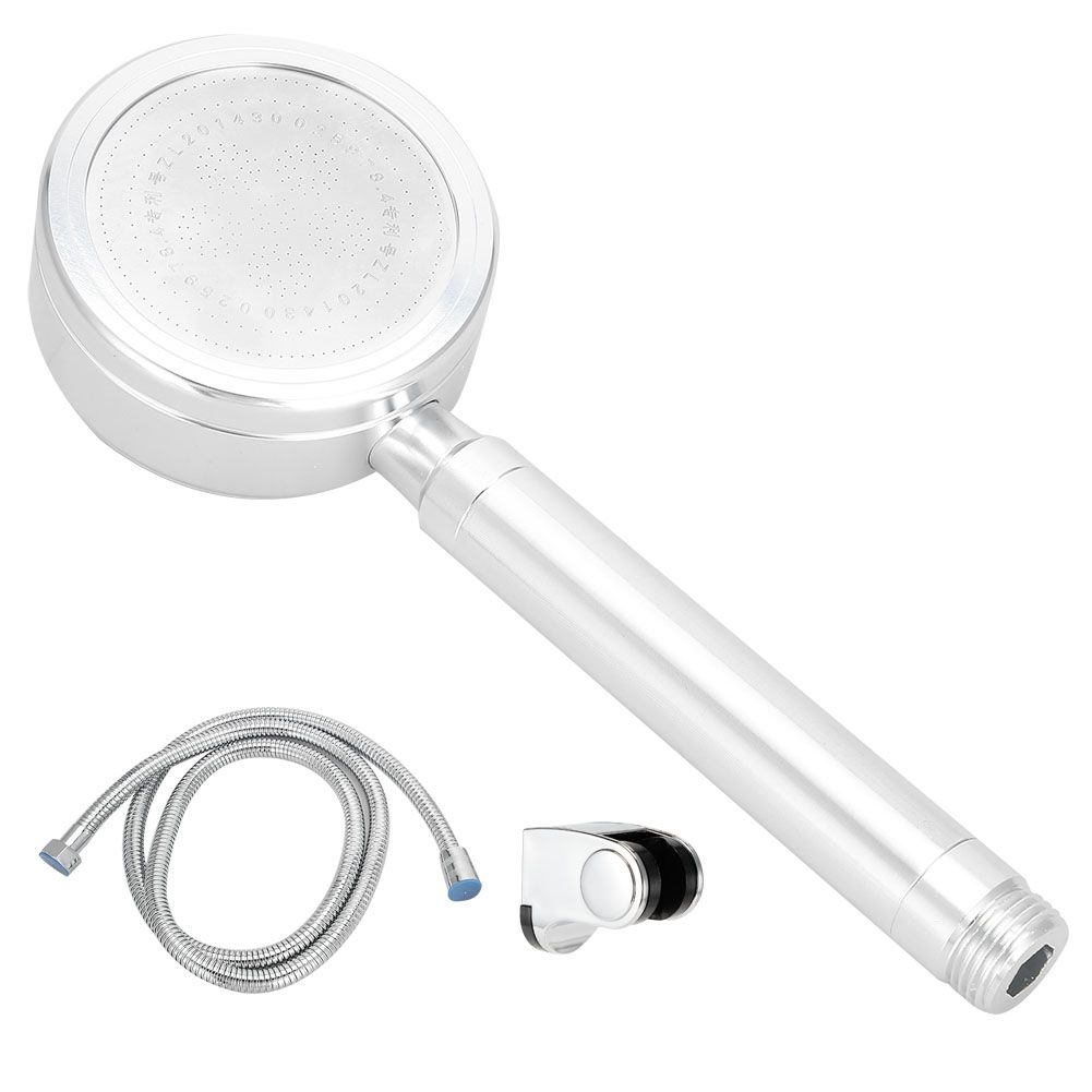 Handheld Shower Head with Hose Holder High Pressure Spray Head Kit for Home view 4