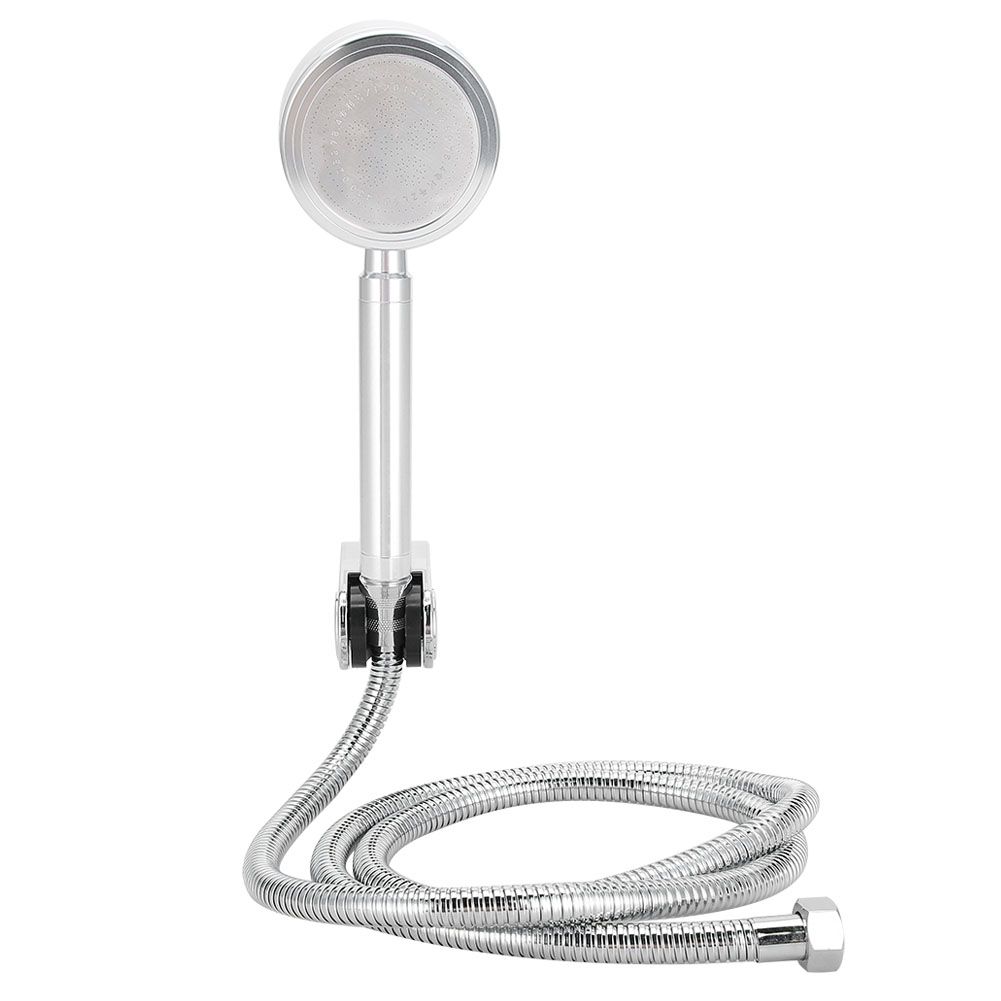 Handheld Shower Head with Hose Holder High Pressure Spray Head Kit for Home view 6