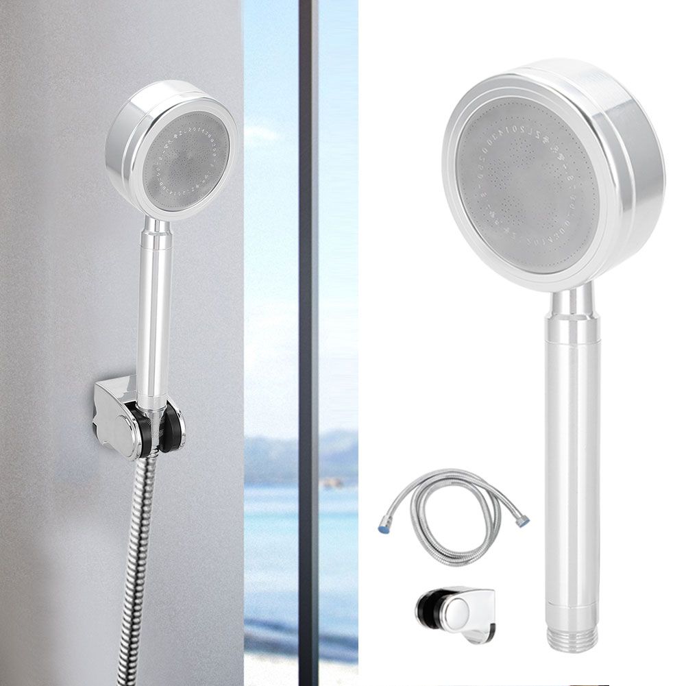 Handheld Shower Head with Hose Holder High Pressure Spray Head Kit for Home view 9