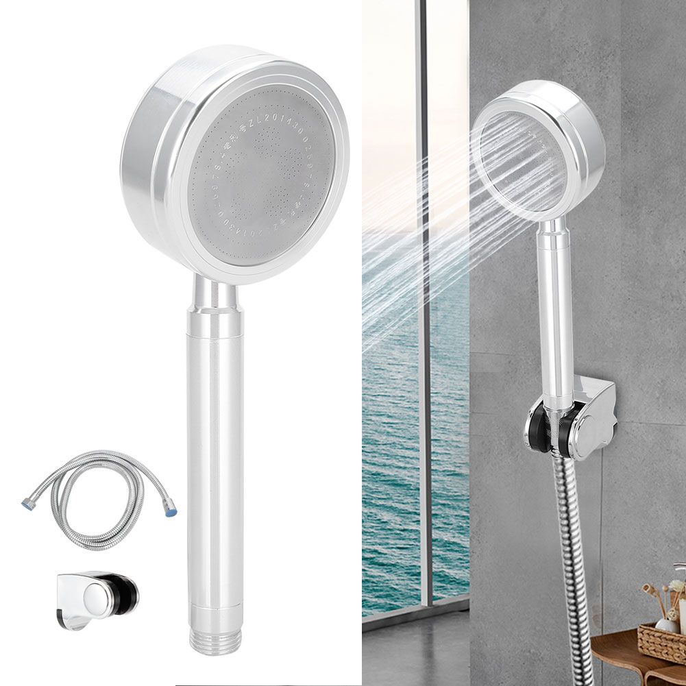 Handheld Shower Head with Hose Holder High Pressure Spray Head Kit for Home view 10