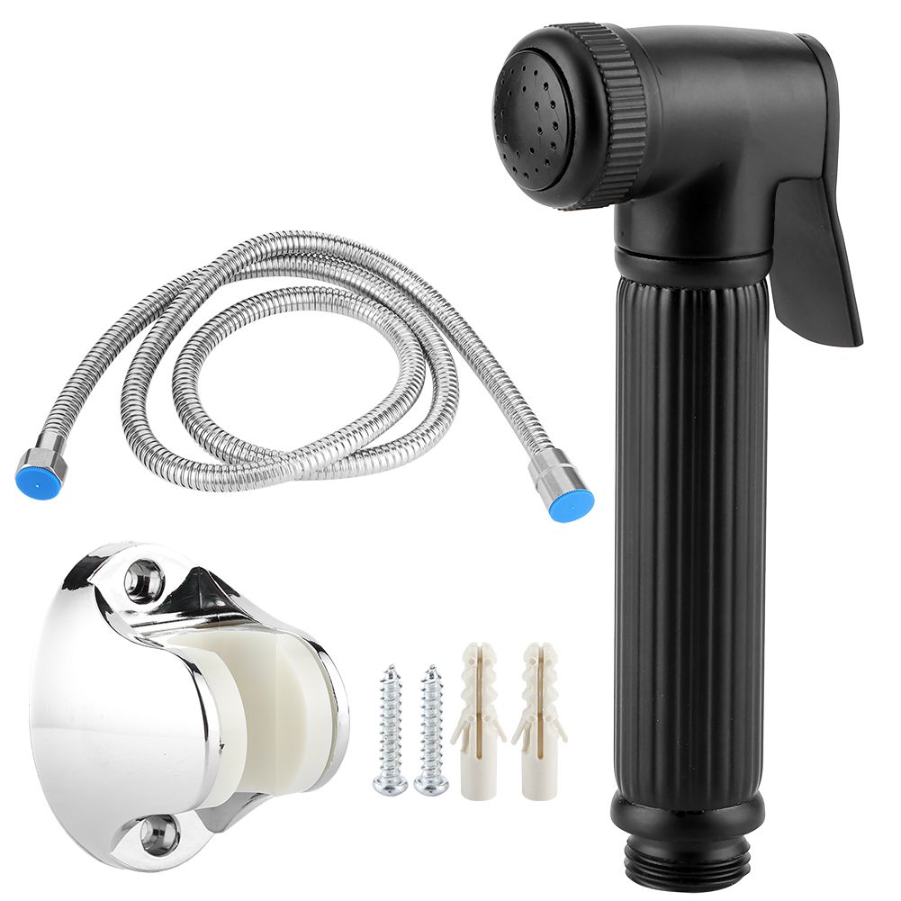 G1/2in Thread Handheld Toilet Bidet Sprayer Set Kit Copper Hand Bidet Hose view 2