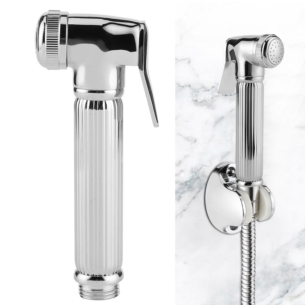 G1/2in Thread Copper Portable Hand Held Toilet Bidet Sprayer Bathroom Shower view 9