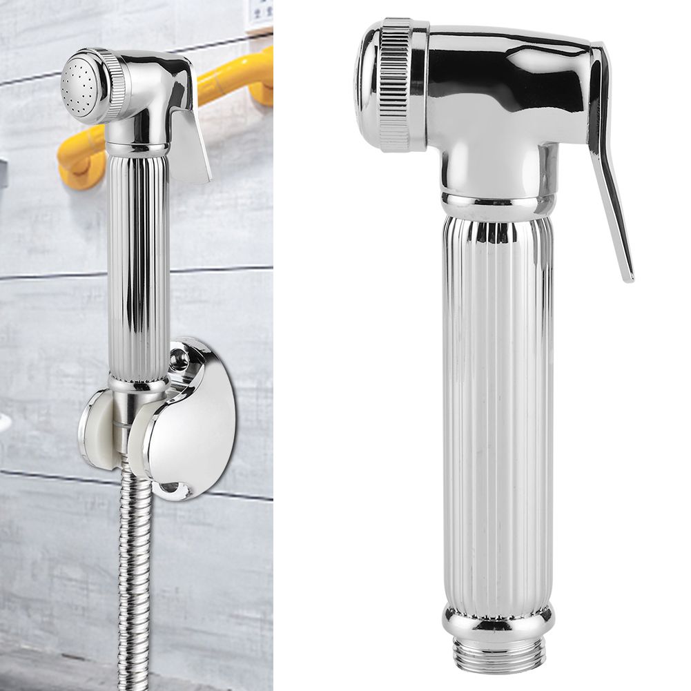 G1/2in Thread Copper Portable Hand Held Toilet Bidet Sprayer Bathroom Shower view 10