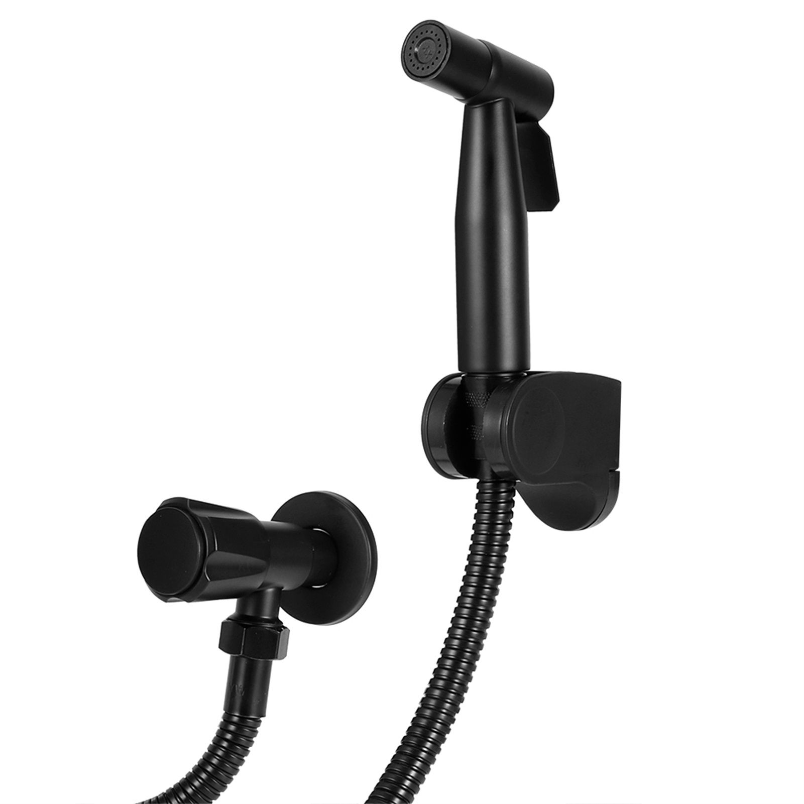 G1/2 Thread Bidet Sprayer Set Stainless Steel Bathroom Toilet Bidet Sprayer view 4