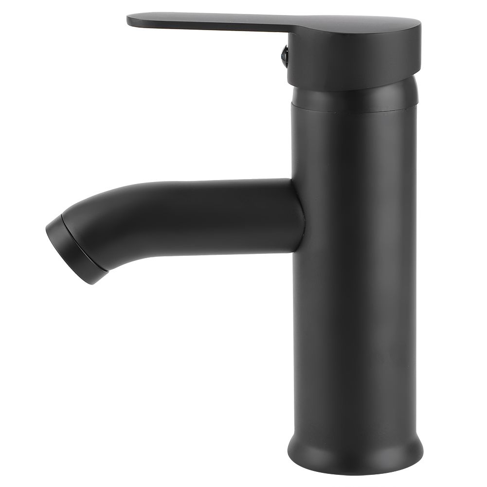 Stainless Steel Bathroom Basin Faucet Sink Washbasin Hot Cold Water Mixer Tap view 4