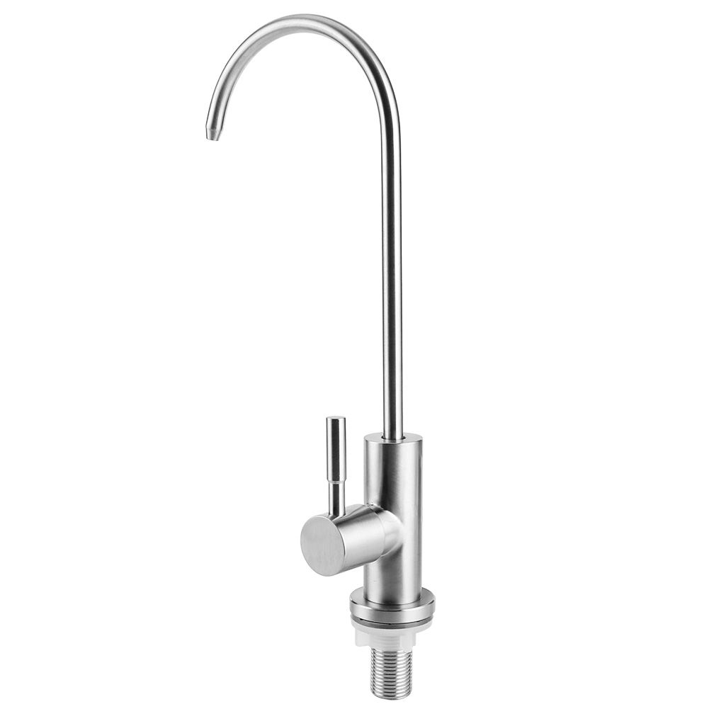 G1/2in 304 Stainless Steel Kitchen Drinking Water Tap Faucet for RO Water view 2