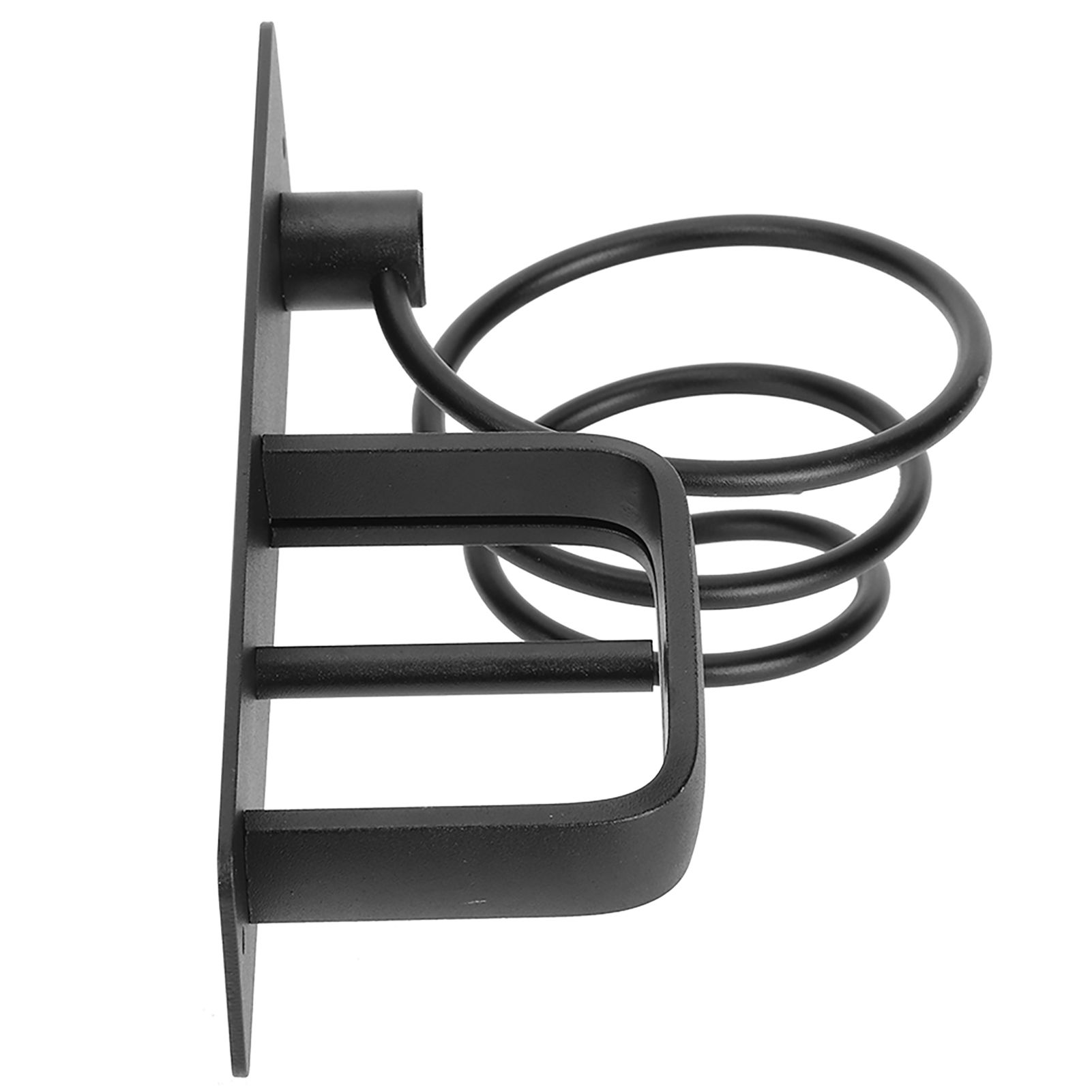 Space Aluminum Wall Mounted Hair Dryer Holder Spiral Hair Care Tools Hanging view 8
