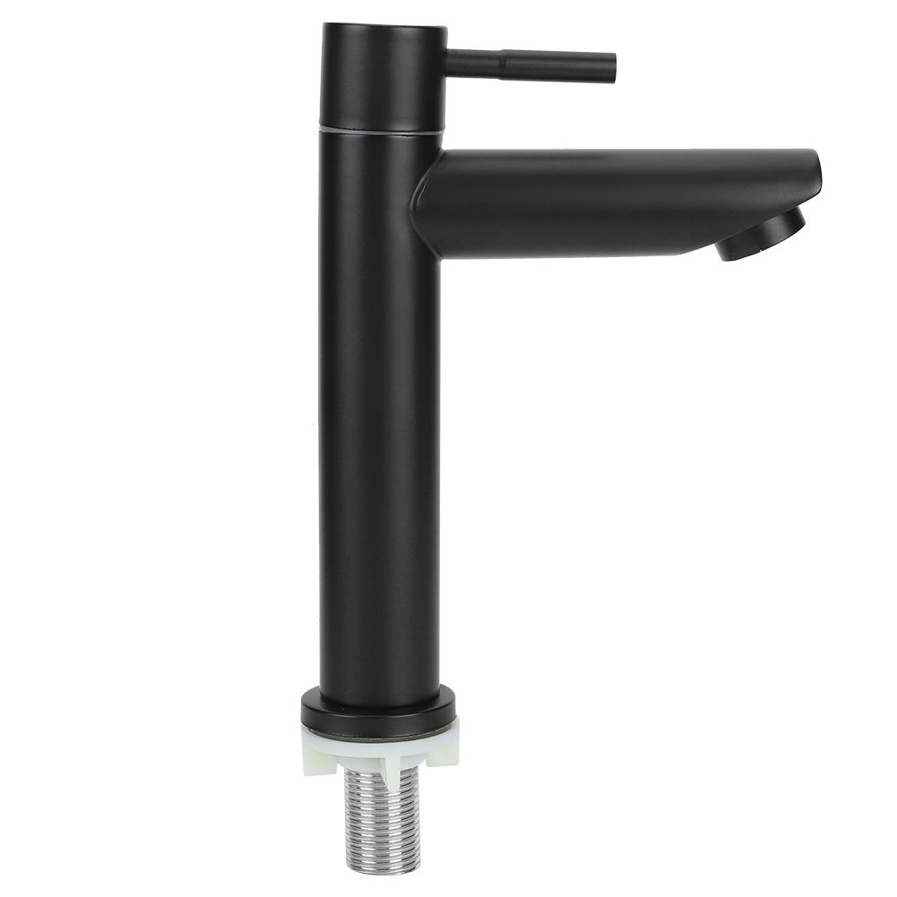 G1/2in Stainless Steel Washbasin Single Cold Faucet Water Tap for Bathroom view 5