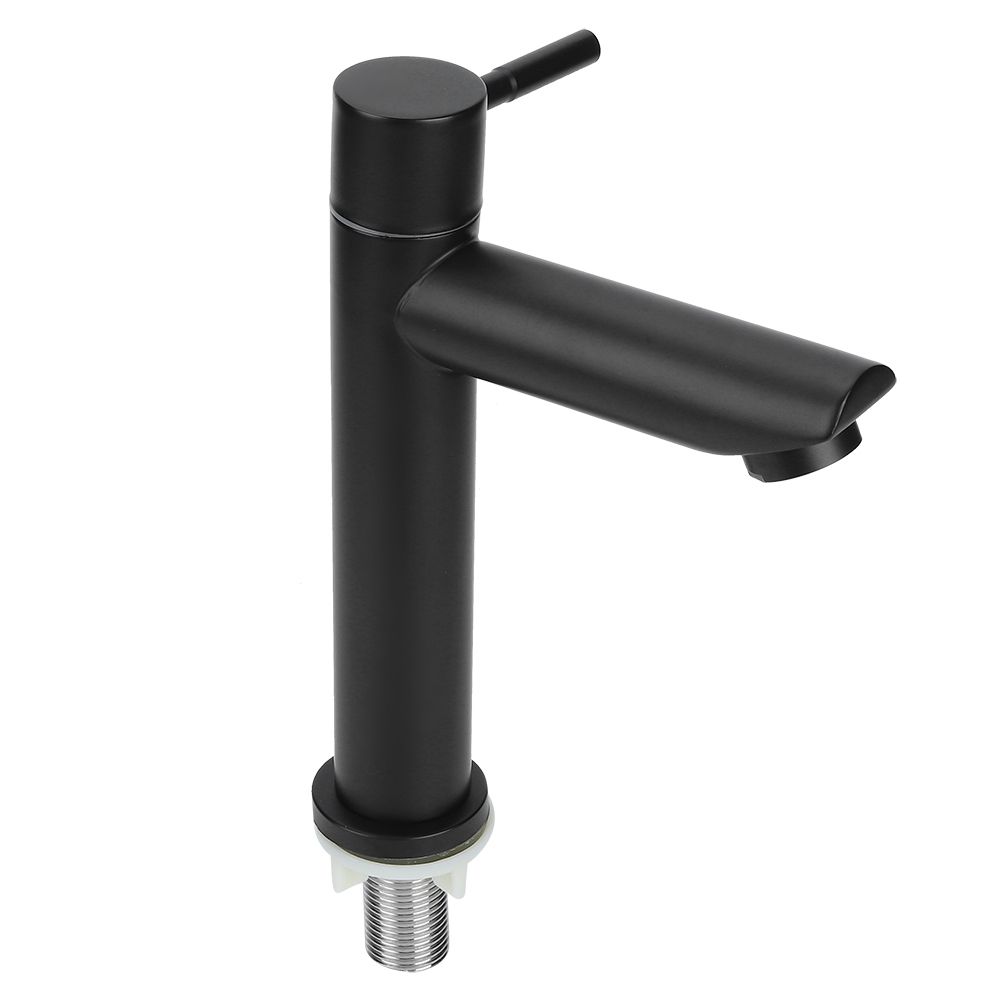 G1/2in Stainless Steel Washbasin Single Cold Faucet Water Tap for Bathroom view 7