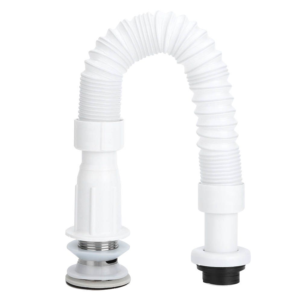 37mm Kitchen Basin Single Drain Pipe OdorProof S Bend Water DownFlow Pipe view 4