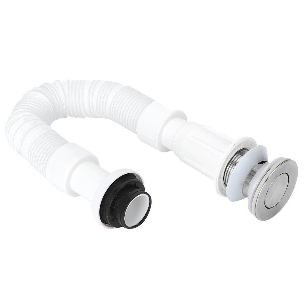 37mm Kitchen Basin Single Drain Pipe OdorProof S Bend Water DownFlow Pipe view 7