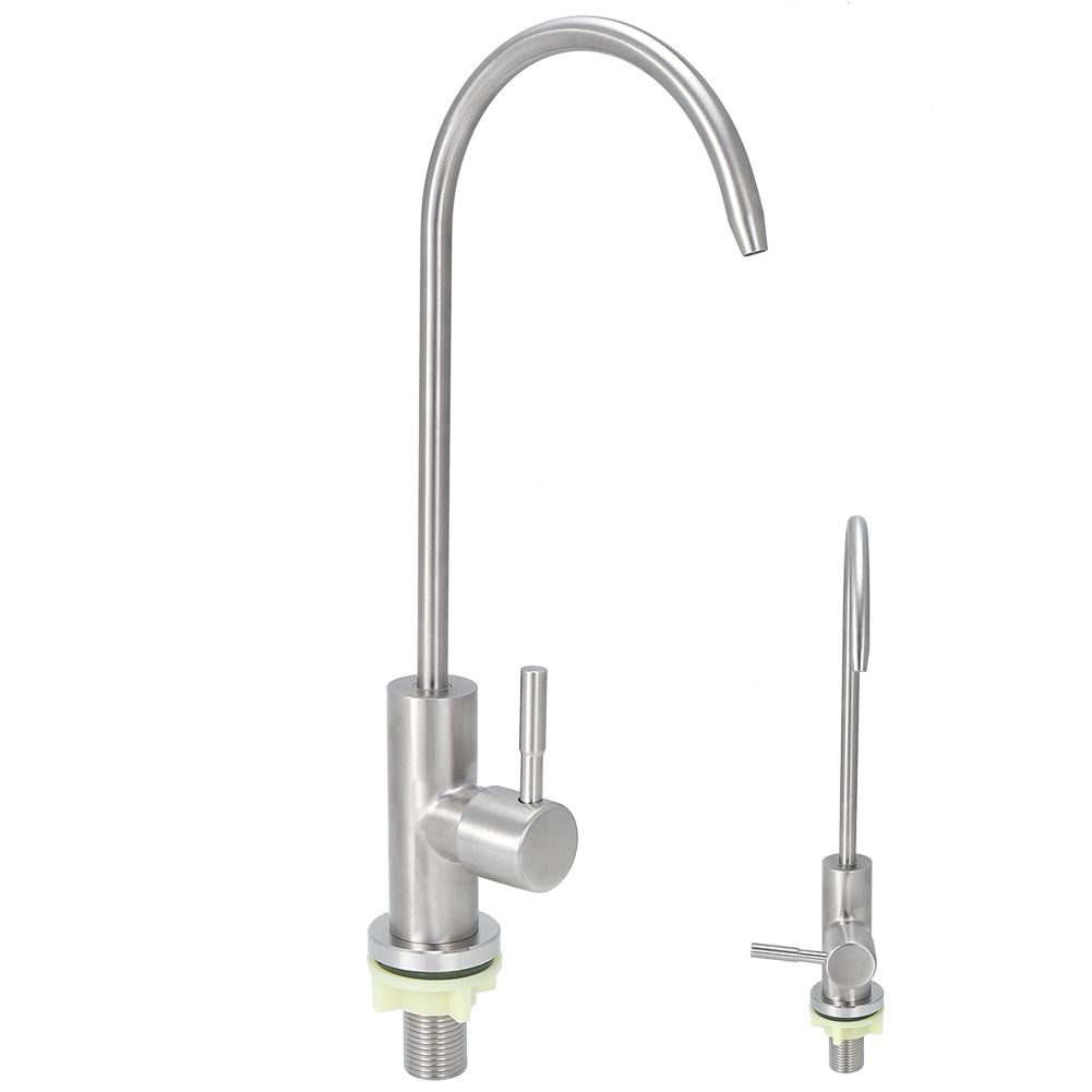 G1/2in Thread Kitchen Water Filter Faucet LeadFree Water Tap for Reverse view 6