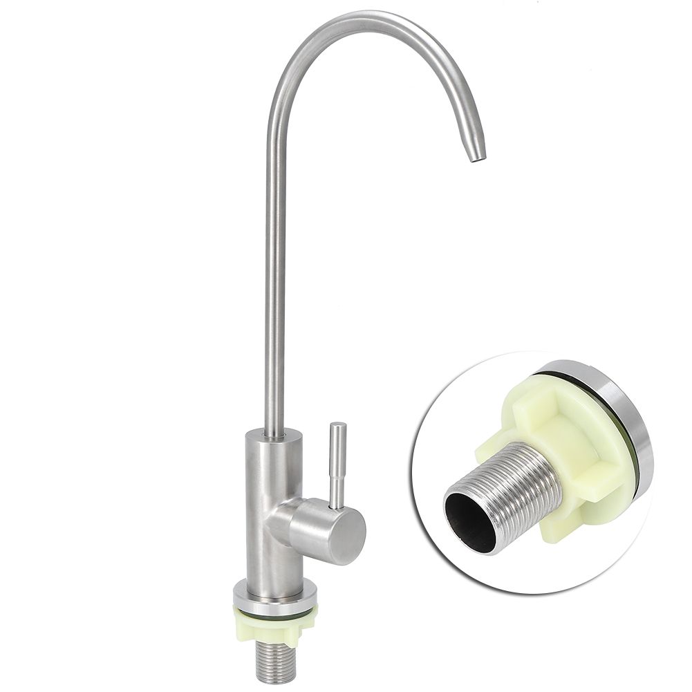 G1/2in Thread Kitchen Water Filter Faucet LeadFree Water Tap for Reverse view 8