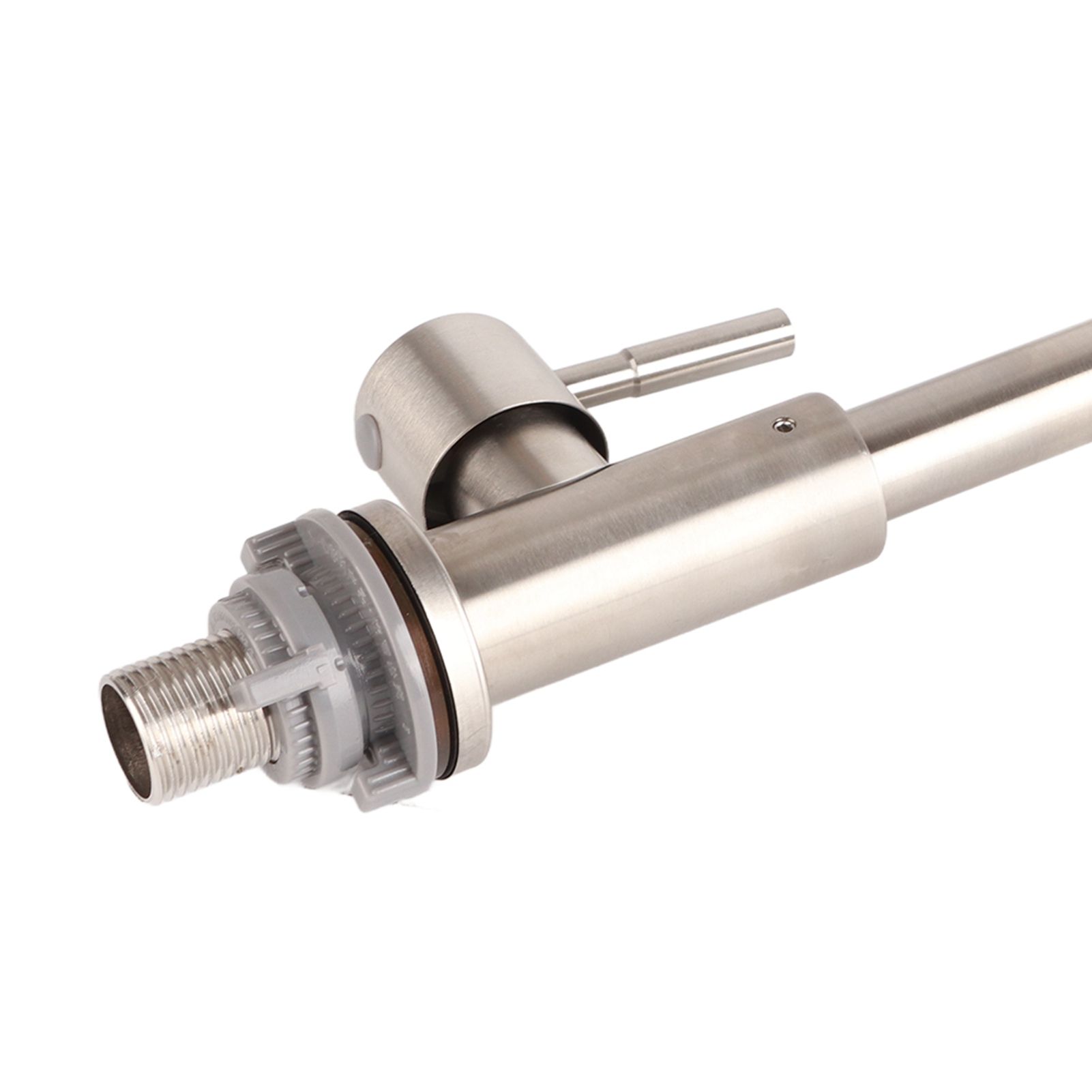 G1/2in Thread Stainless Steel Single Cold Single Hole Sink Water Tap 360 view 11