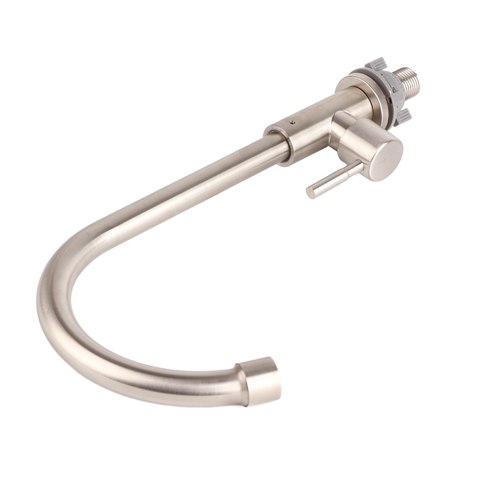 G1/2in Thread Stainless Steel Single Cold Single Hole Sink Water Tap 360 view 12