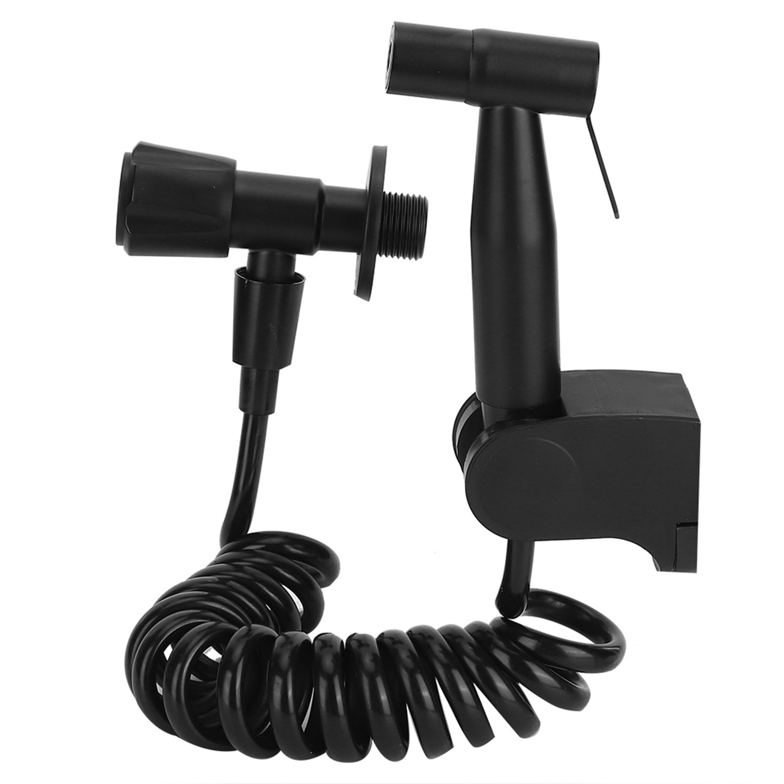 G1/2 Stainless Steel Thread Bidet Sprayer Set for Bathroom Toilet Black B Style view 5