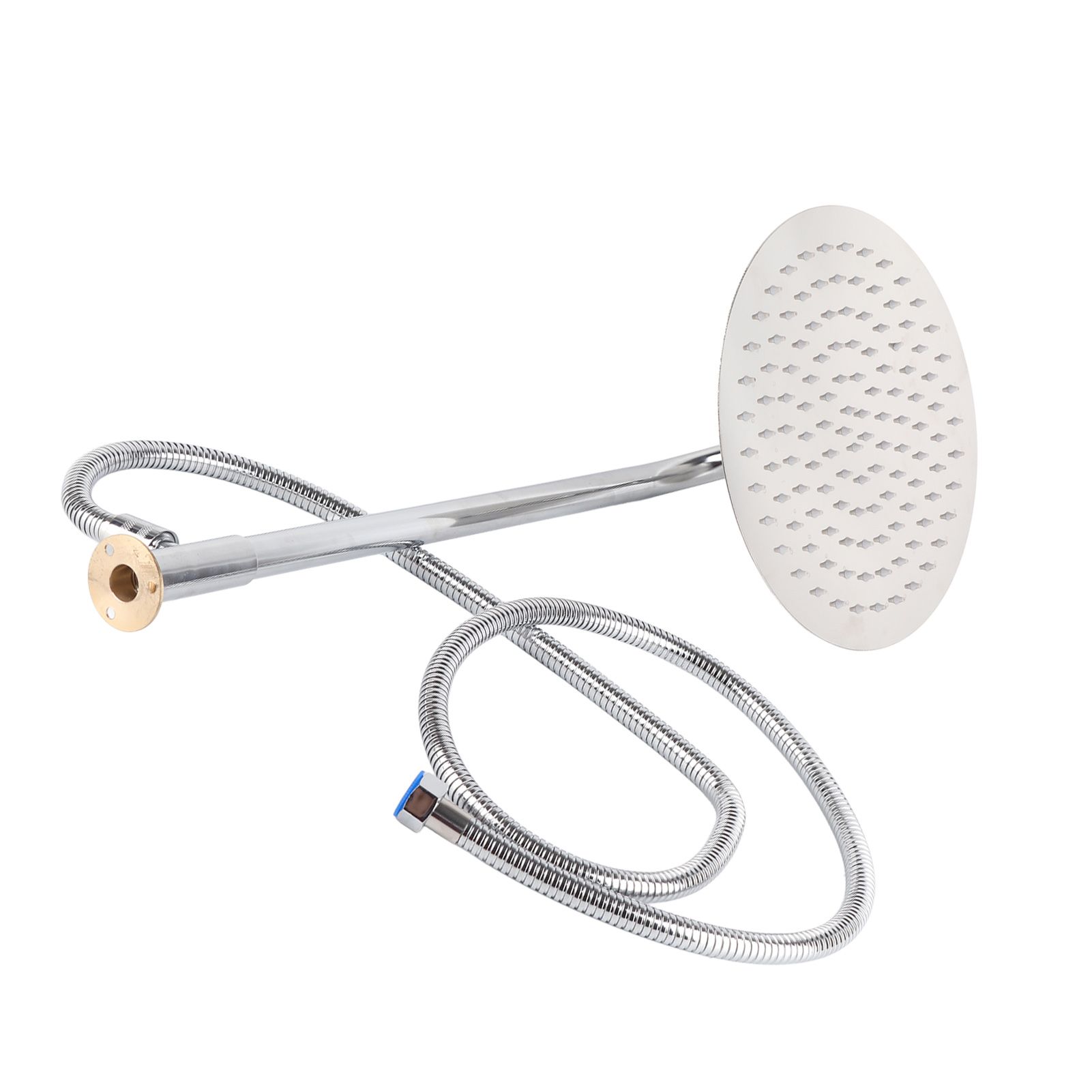 G1/2 Thread Stainless Steel Round Shower Household Bathroom Wall Mounted view 4
