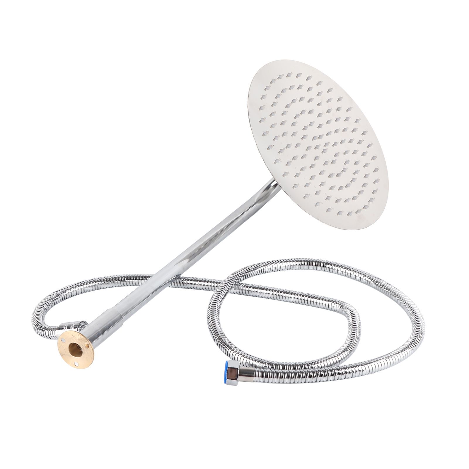 G1/2 Thread Stainless Steel Round Shower Household Bathroom Wall Mounted view 6