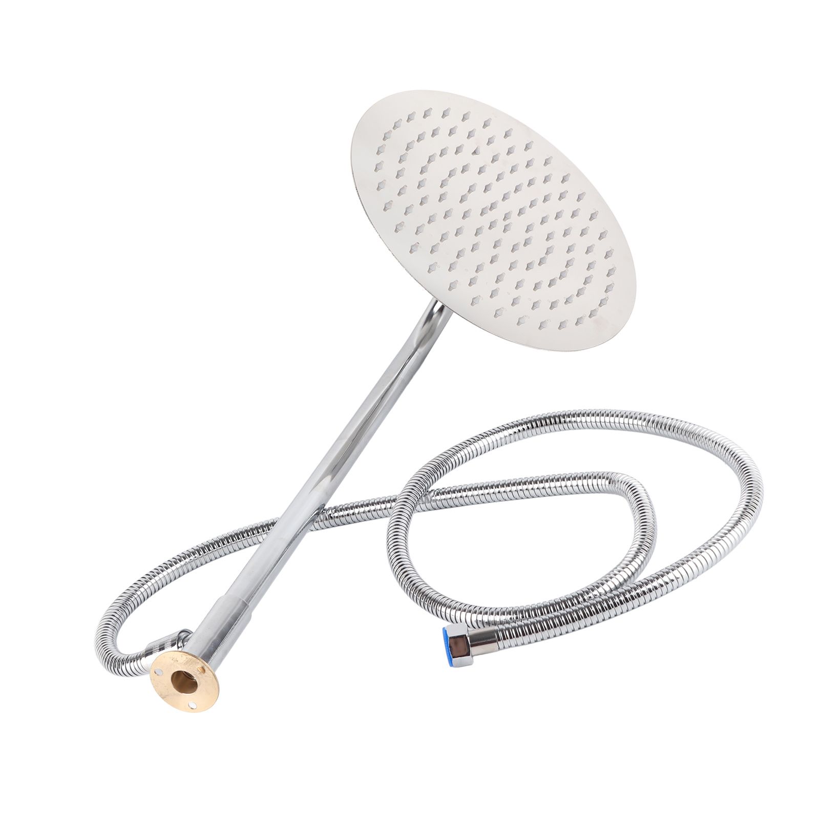 G1/2 Thread Stainless Steel Round Shower Household Bathroom Wall Mounted view 8