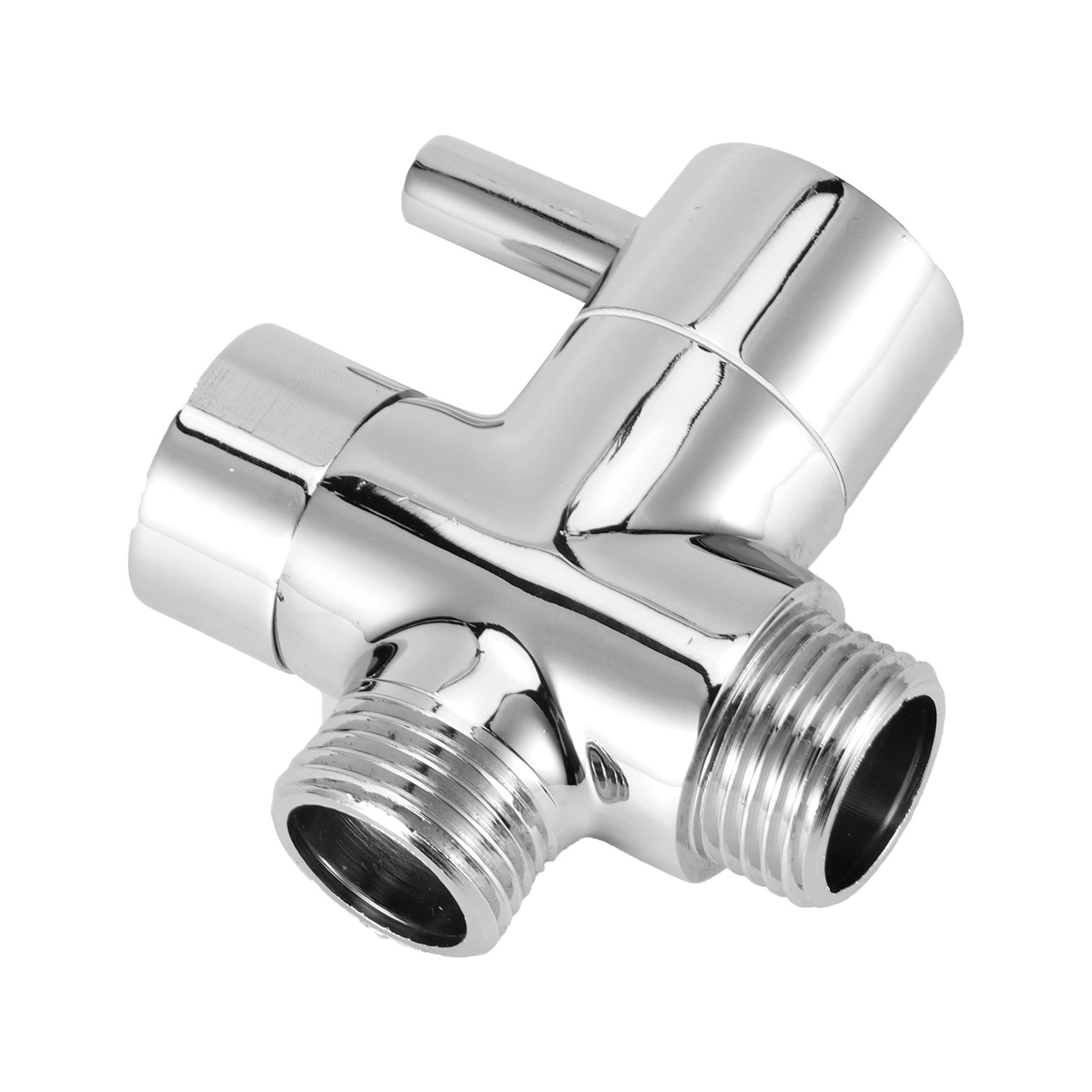 3Way Faucet Diverter Valve Bathroom Shower Parts for Handheld Showerhead Fixed view 6