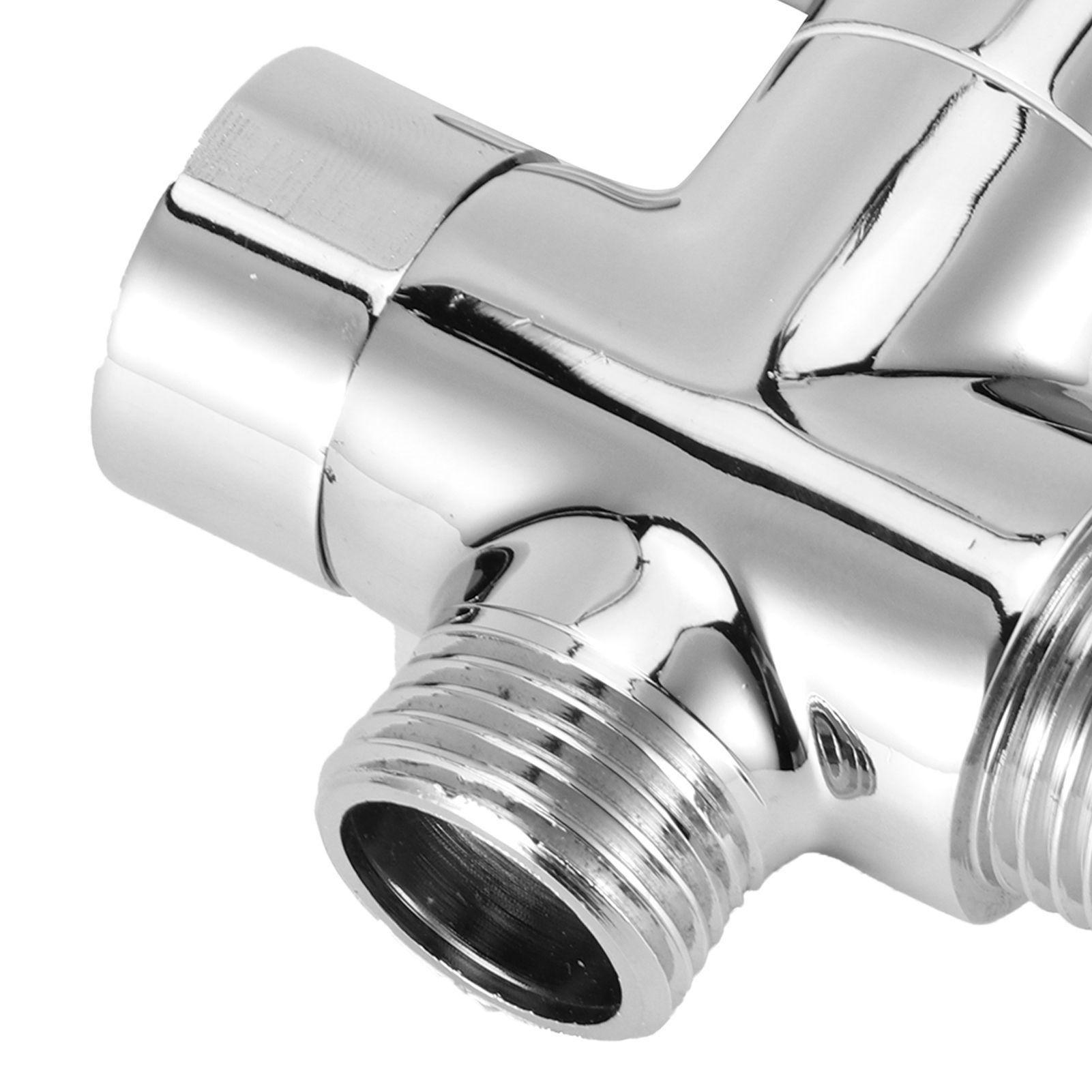 3Way Faucet Diverter Valve Bathroom Shower Parts for Handheld Showerhead Fixed view 11