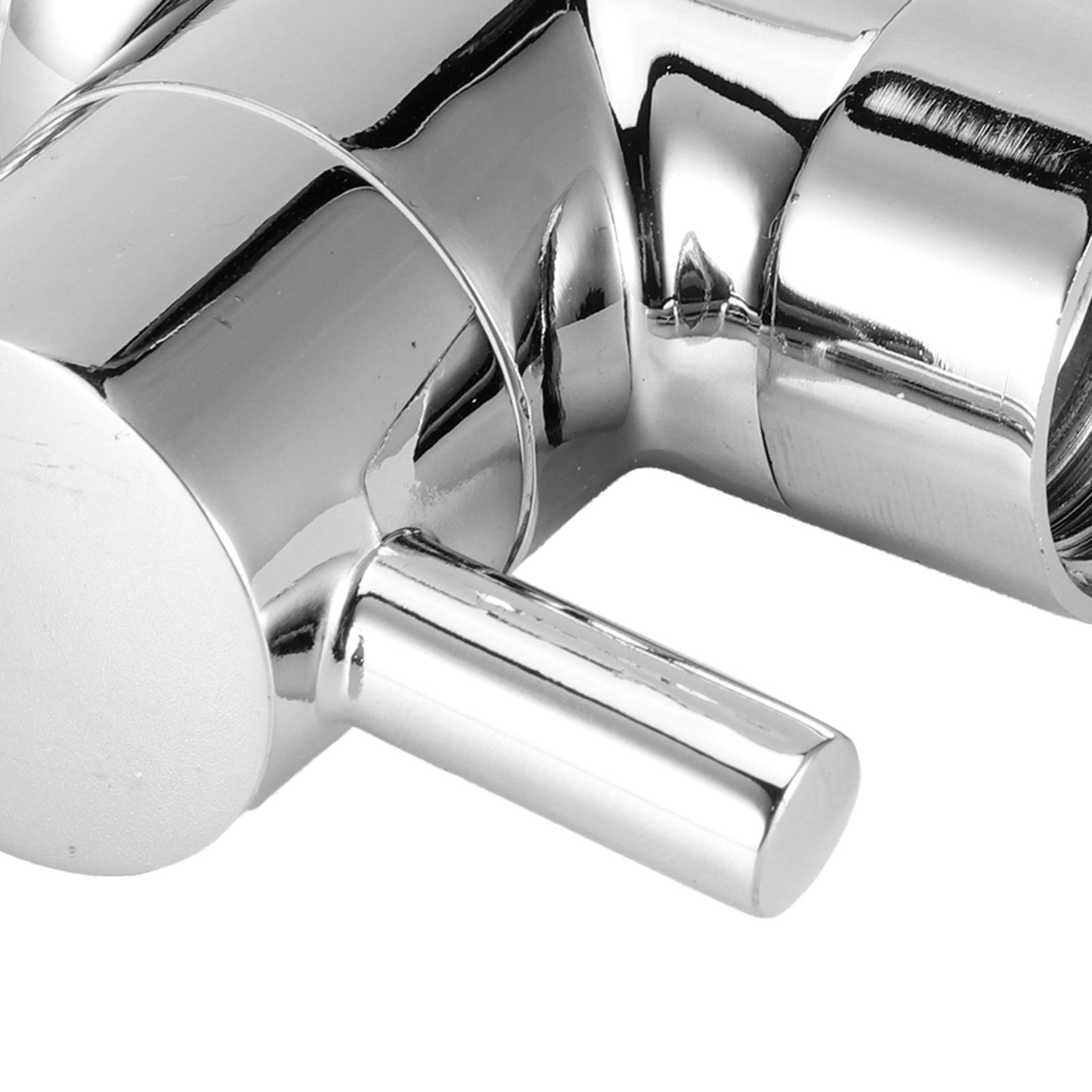 3Way Faucet Diverter Valve Bathroom Shower Parts for Handheld Showerhead Fixed view 12