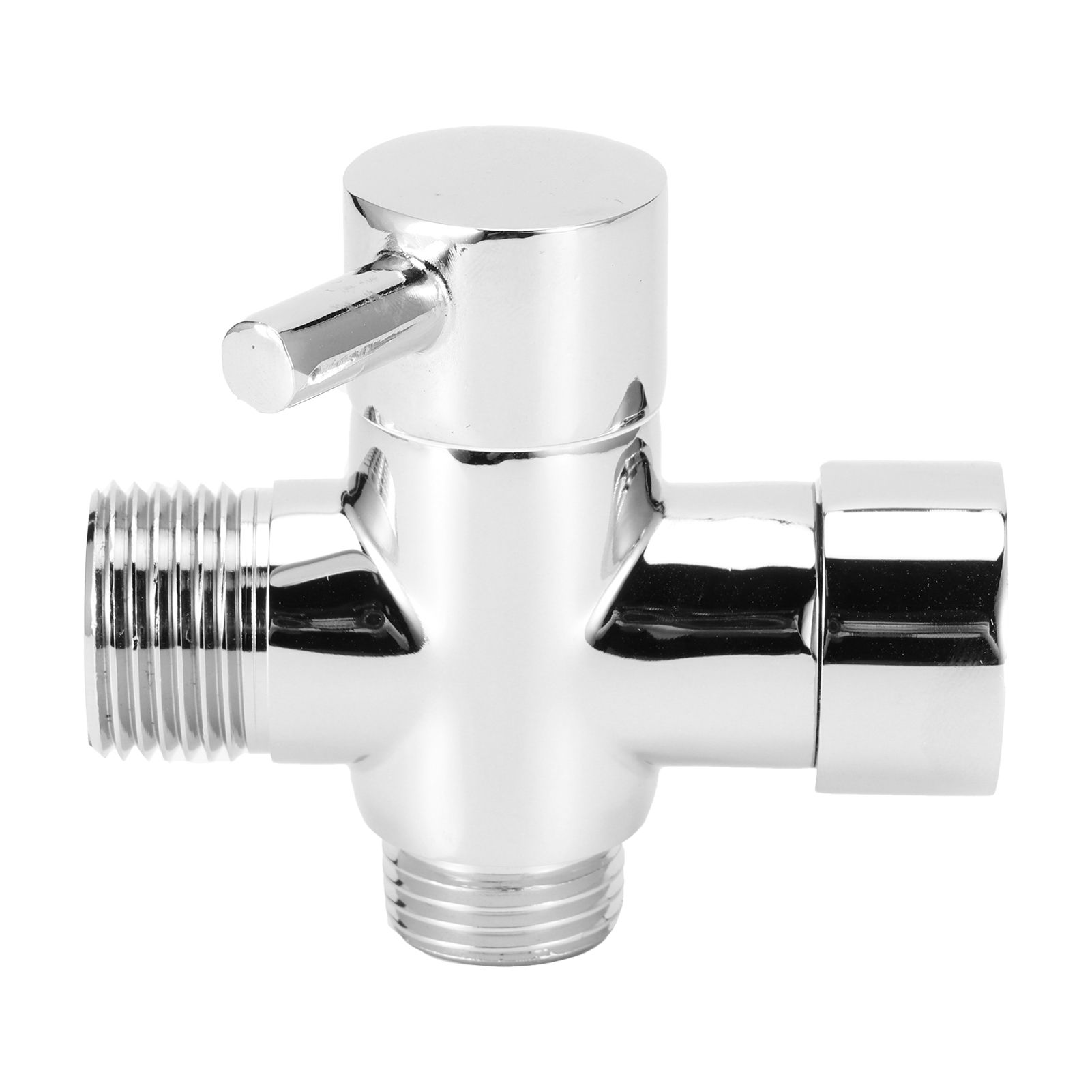 3Way Faucet Diverter Valve Bathroom Shower Parts for Handheld Showerhead Fixed view 5