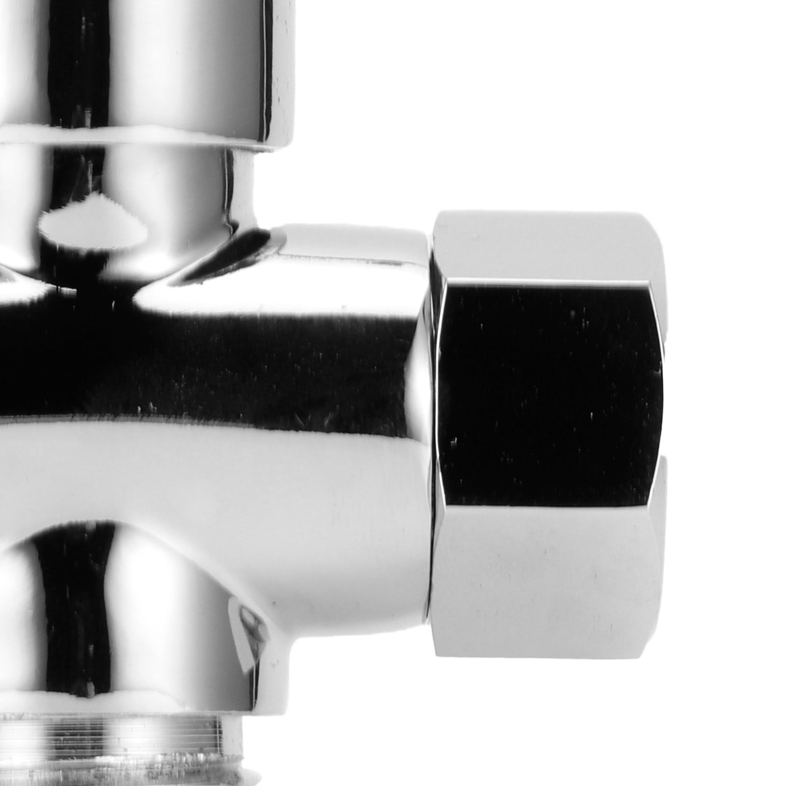 3Way Faucet Diverter Valve Bathroom Shower Parts for Handheld Showerhead Fixed view 12