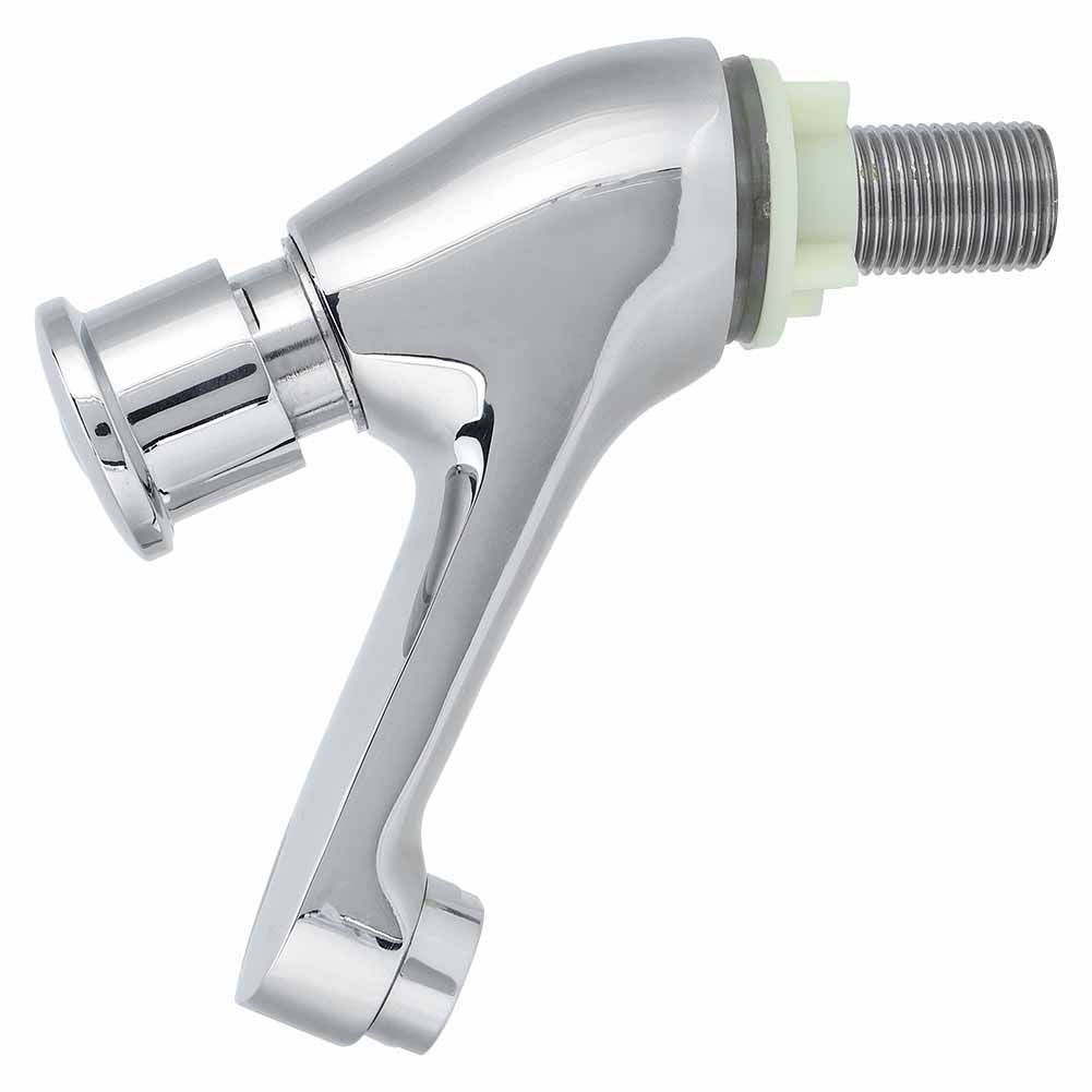 G1/2 Copper Time Delay Faucet Basin Sink Water Tap for Home Kitchen Bathroom view 3