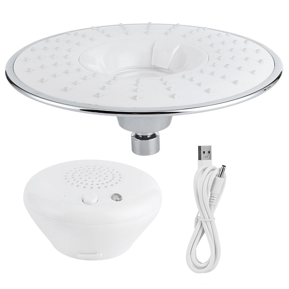 G1/2 Household Music Top Shower Spray Head for Bluetooth Function Bathroom view 2