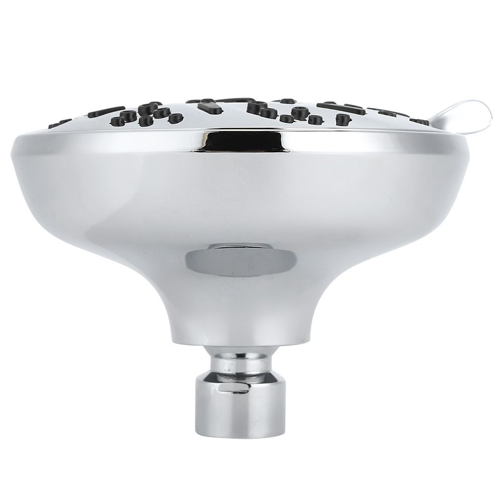G1/2 Thread Water Saving 9 Gear Adjustable Top Shower Sprayer Head Bathroom view 2