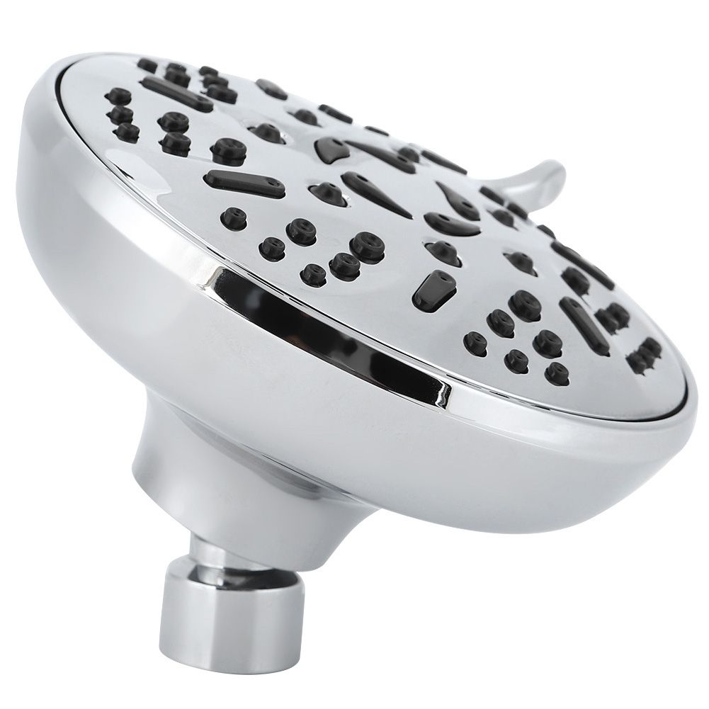 G1/2 Thread Water Saving 9 Gear Adjustable Top Shower Sprayer Head Bathroom view 7