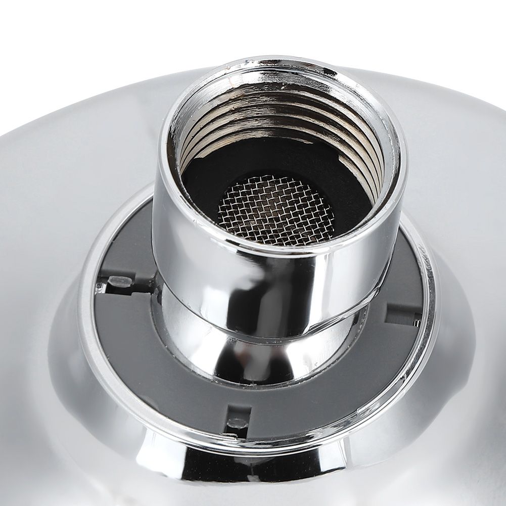 G1/2 Thread Water Saving 9 Gear Adjustable Top Shower Sprayer Head Bathroom view 11