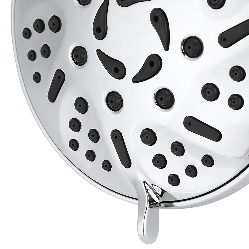 G1/2 Thread Water Saving 9 Gear Adjustable Top Shower Sprayer Head Bathroom view 12