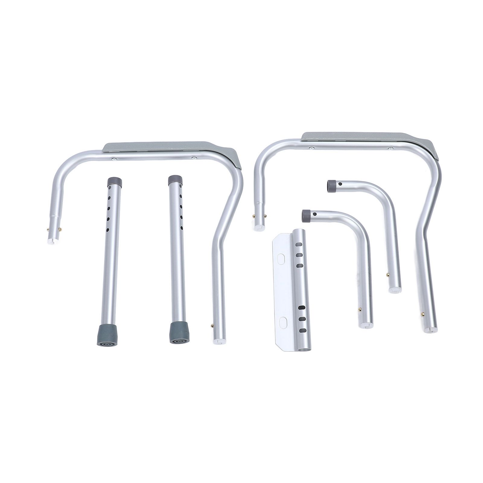 Bathroom Aluminum Alloy Toilet Guardrail Safety Rail Frame for Elderly view 2