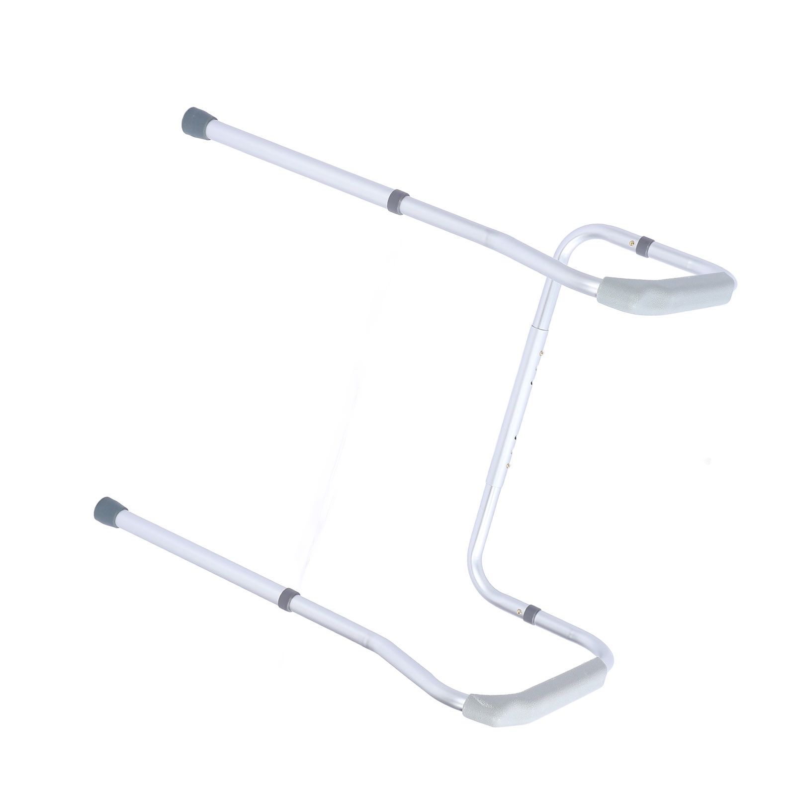 Bathroom Aluminum Alloy Toilet Guardrail Safety Rail Frame for Elderly view 4
