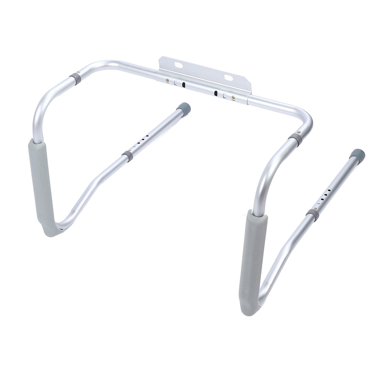 Bathroom Aluminum Alloy Toilet Guardrail Safety Rail Frame for Elderly view 12