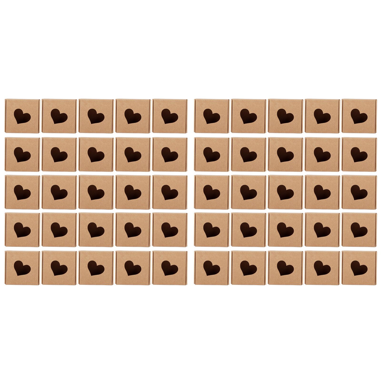 50Pcs Kraft Paper HandMade Soap Box Wedding Favor Gift Box Candy Jewelry view 2