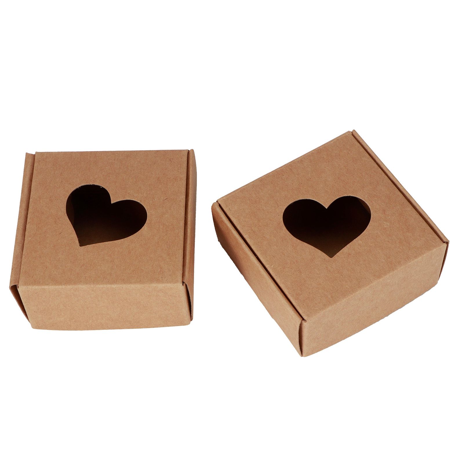 50Pcs Kraft Paper HandMade Soap Box Wedding Favor Gift Box Candy Jewelry view 3