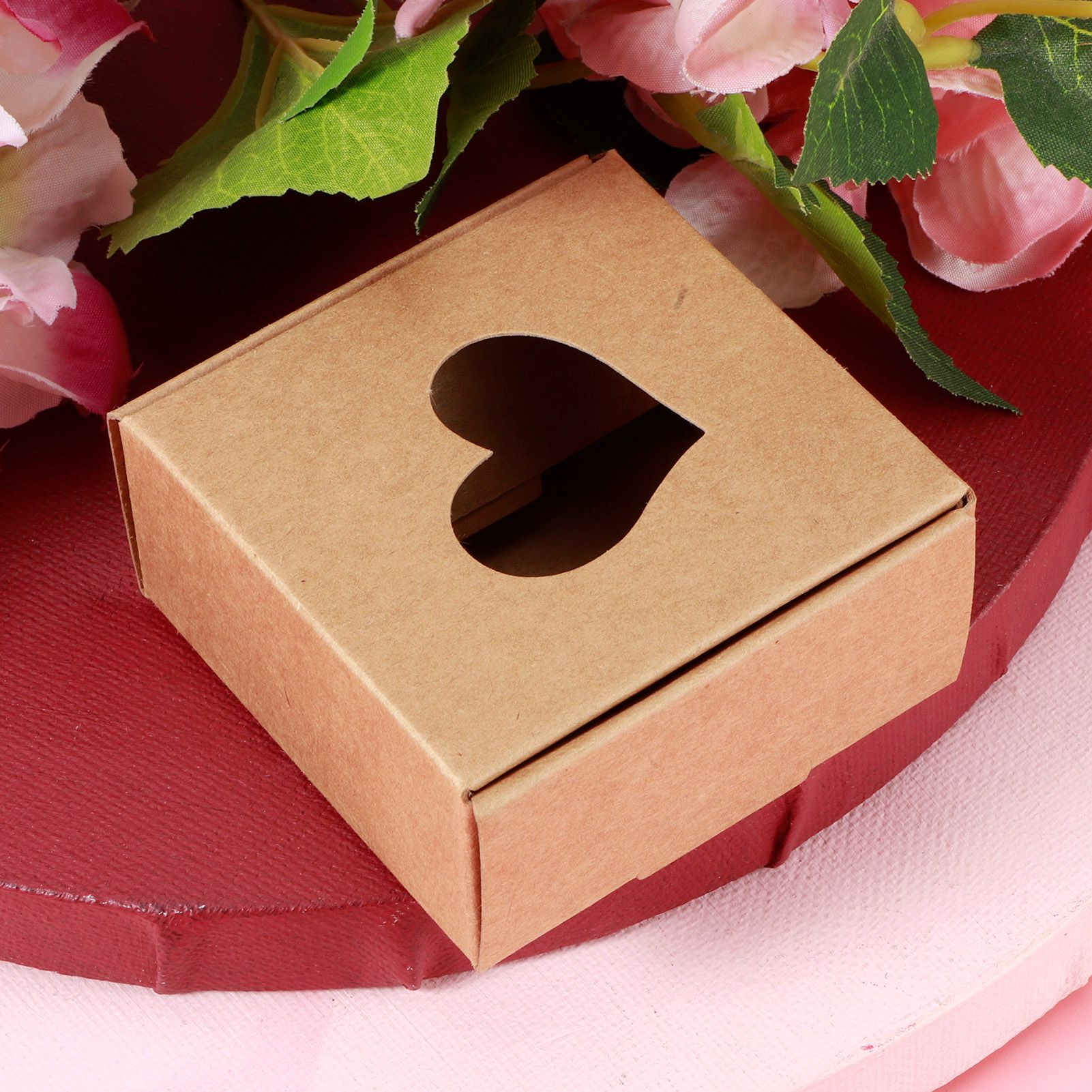 50Pcs Kraft Paper HandMade Soap Box Wedding Favor Gift Box Candy Jewelry view 11