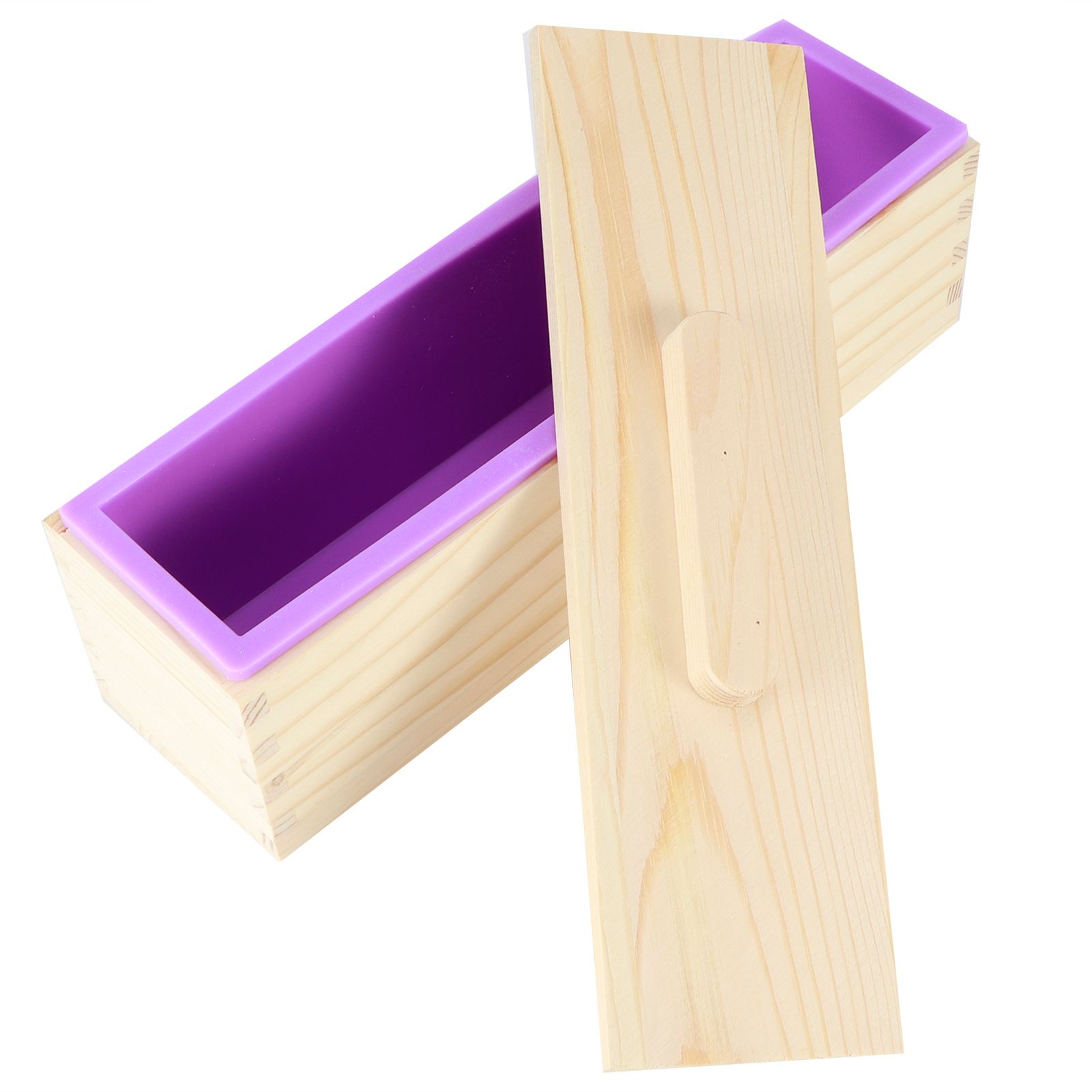 Purple Multifunction DIY Adjustable Hand Made Soap Cutter Mold Wire Cutting view 3