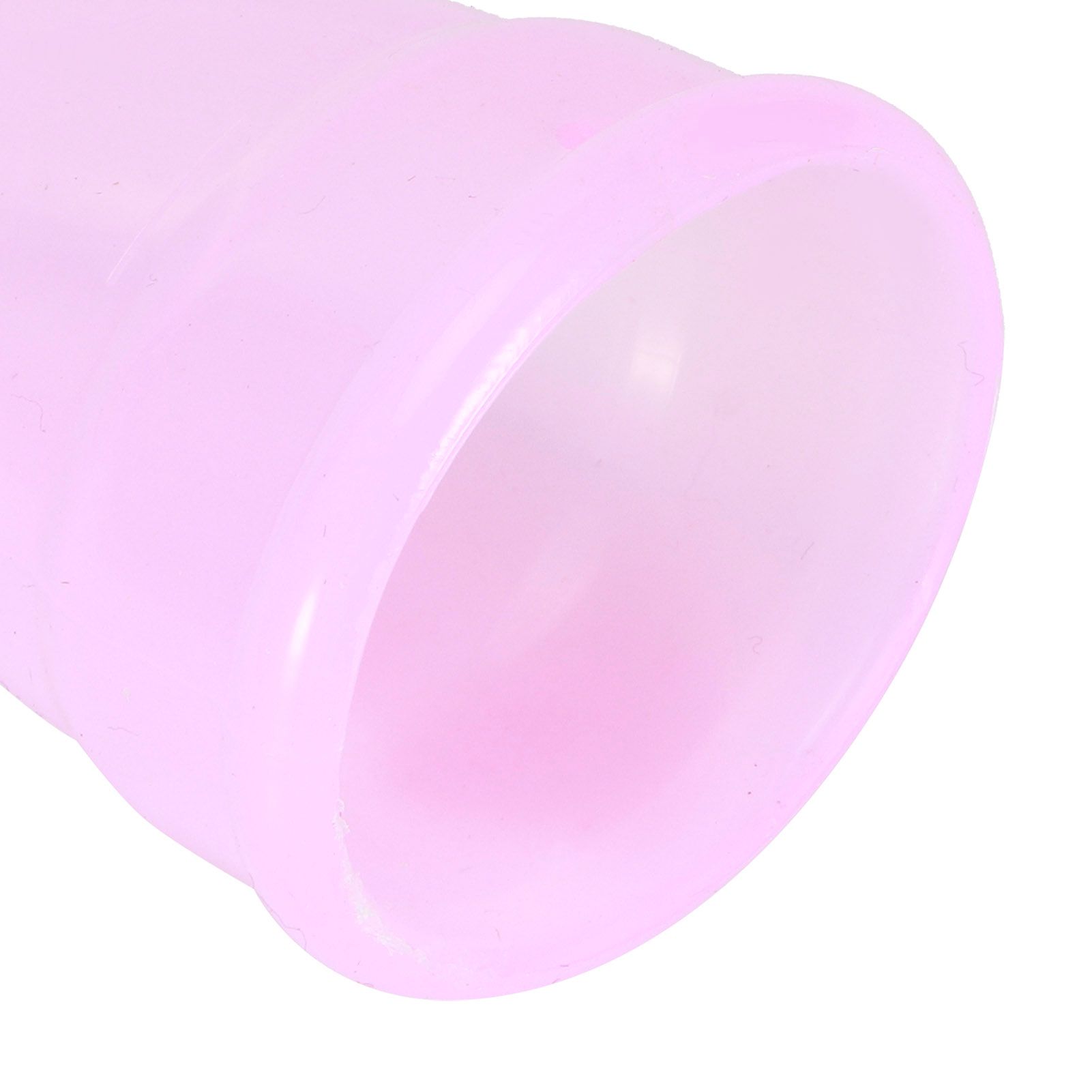 10pcs Silicone Menstrual Cup Reusable Female Lady Hygiene Cup Collector Body view 12