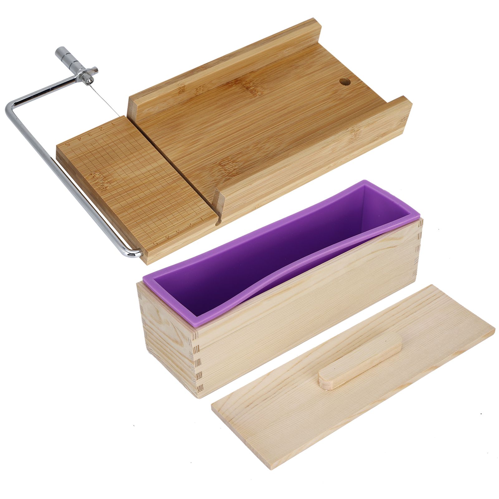 DIY HandMade Soap Candle Bread Making Mold Mould Cutter Set Kitchen Making view 3