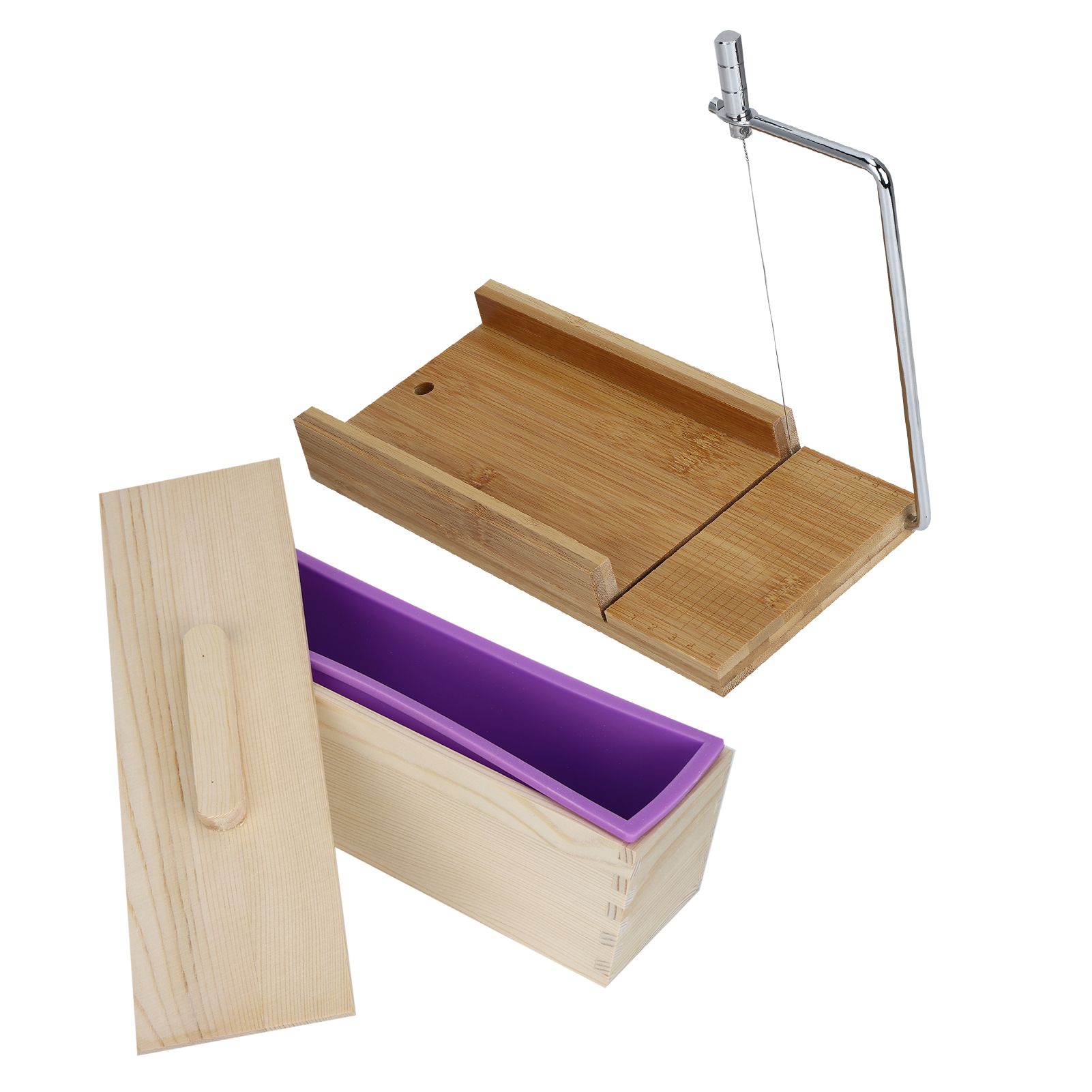 DIY HandMade Soap Candle Bread Making Mold Mould Cutter Set Kitchen Making view 5